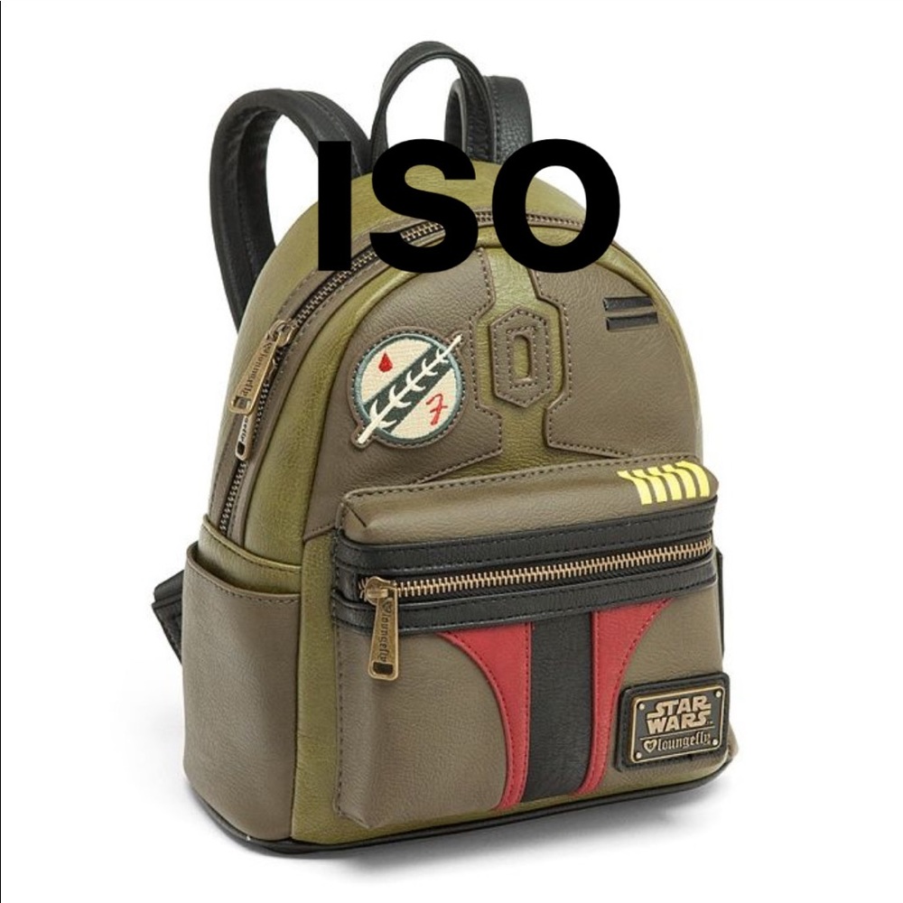 Star Wars Loungefly Boba Fett Mini Backpack